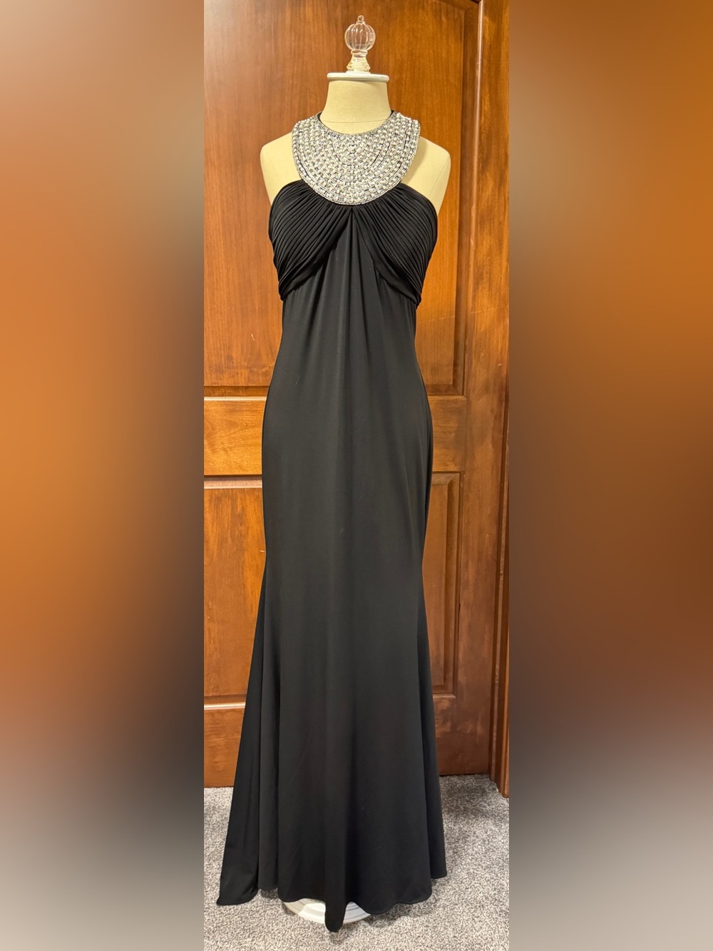 Elegant Black Women's Evening Dress